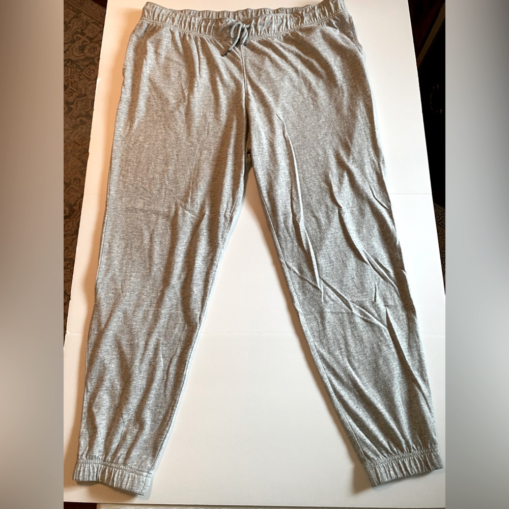 Ideology X-Large Light Gray Drawstring Loose Ligh… - image 1